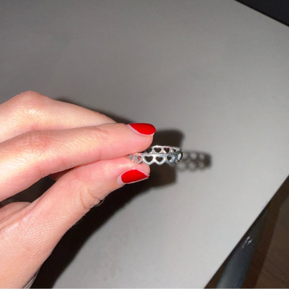 James Avery Tiny Heart Ring (size 7) - Picture 3 of 3